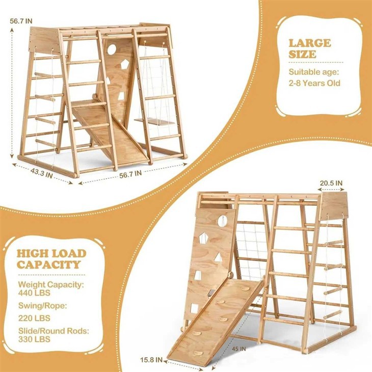 Kids' Indoor Playground Jungle Gym